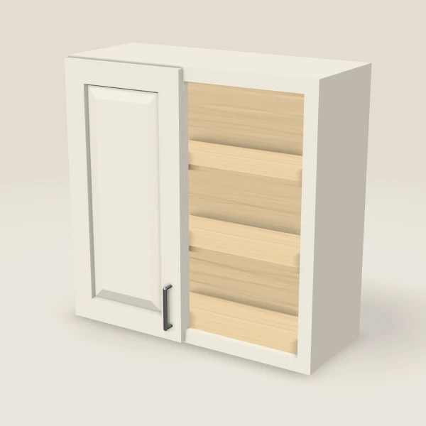 Wall Blind Corner — 30" High — Townplace Crema, 3D picture
