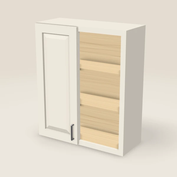 Wall Blind Corner — 36" High — Townplace Crema, 3D picture
