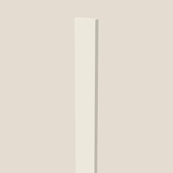 3" Tall Filler — 96" High — Townplace Crema, 3D picture