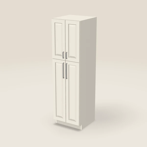 24" Wall Pantry — 84" High — Townplace Crema, 3D picture