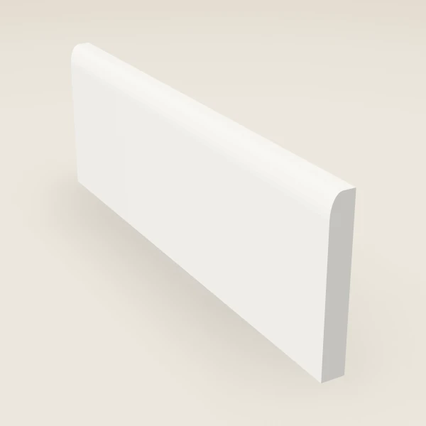 Base Board Molding — 4½" × 8' — Uptown White, 3D picture