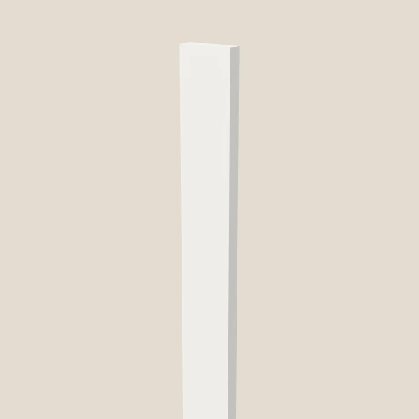 2½" Overlay Filler — 90¾" High — Uptown White, 3D picture