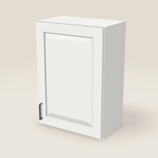 21" Wall Cabinet — 30" High — Uptown White, 3D picture