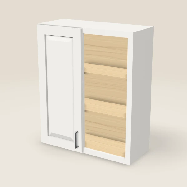 Wall Blind Corner — 36" High — Uptown White, 3D picture