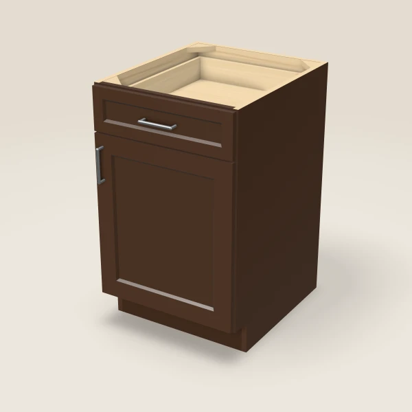 21" Base Cabinet — Urban Espresso, 3D picture