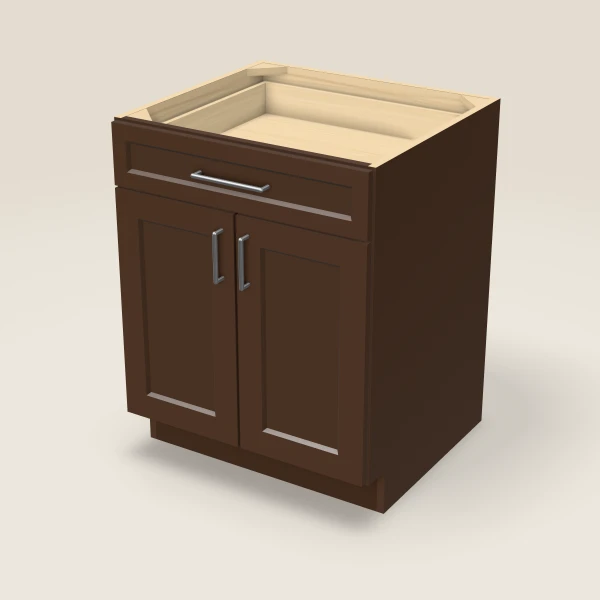 27" Base Cabinet — Urban Espresso, 3D picture