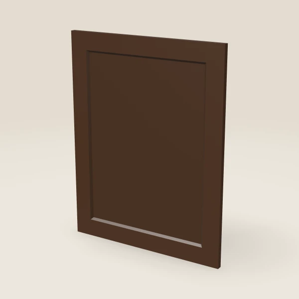 Base Decorative End Panel — 24" Deep — Urban Espresso, 3D picture