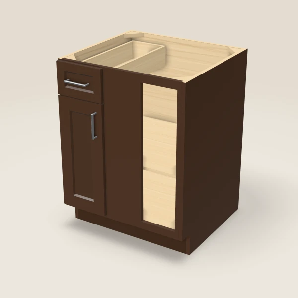Blind Base — fills 36–39" — Urban Espresso, 3D picture