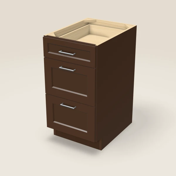 18" Drawer Base — Urban Espresso, 3D picture