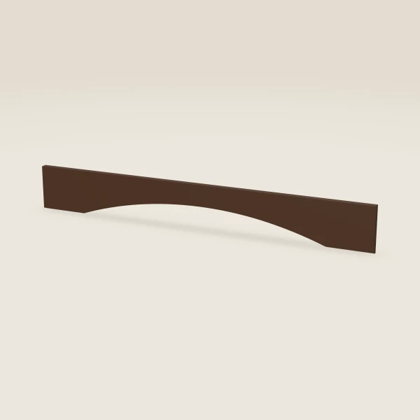 Valance — 5½" x 42" — Urban Espresso, 3D picture