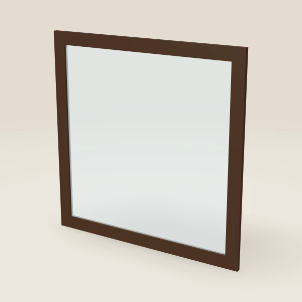Glass Door — 36" x 36" — Urban Espresso, 3D picture