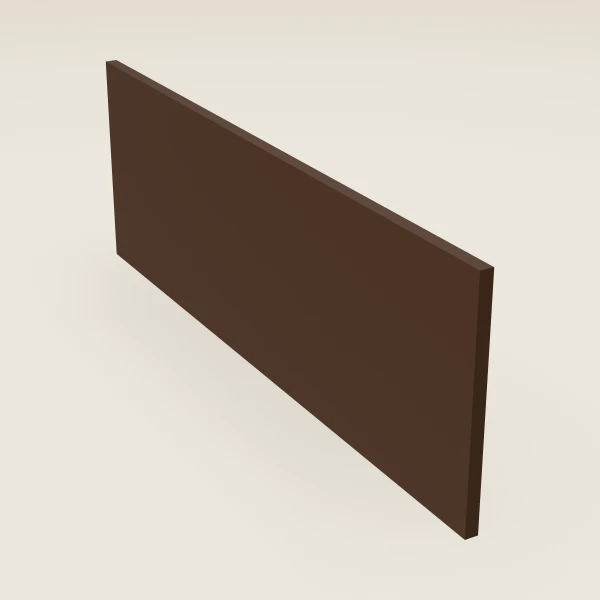 Toe Kick — 4½" x 8' — Urban Espresso, 3D picture