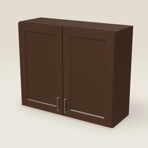36" Wall Cabinet — 30" High — Urban Espresso, 3D picture