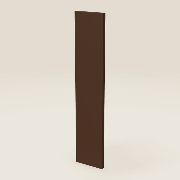 6" Wall Filler — 30" High — Urban Espresso, 3D picture
