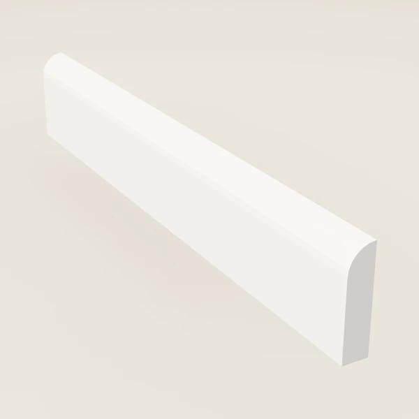 Scribe Moulding — 8' — Urban White, 3D picture