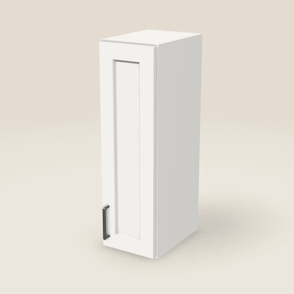 9" Wall Cabinet — 30" High — Urban White, 3D picture