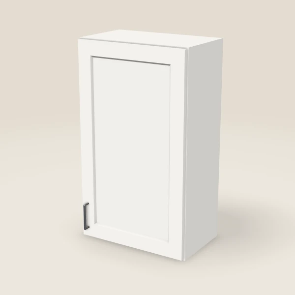 21" Wall Cabinet — 36" High — Urban White, 3D picture