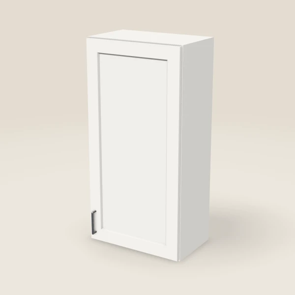 21" Wall Cabinet — 42" High — Urban White, 3D picture
