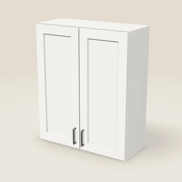 30" Wall Cabinet — 36" High — Urban White, 3D picture