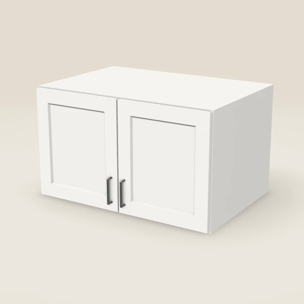 36" Wall Cabinet — 21" High, 24" Deep — Urban White, 3D picture