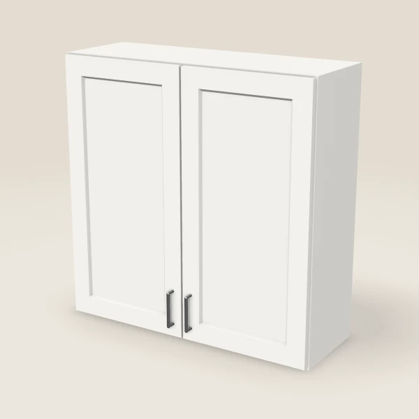 36" Wall Cabinet — 36" High — Urban White, 3D picture