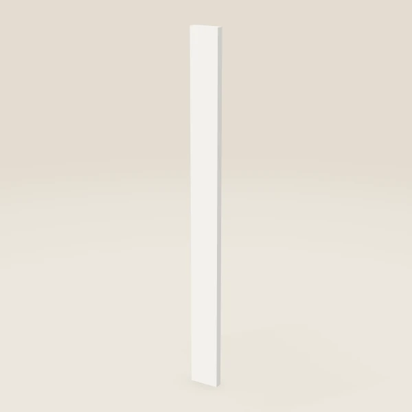 3" Wall Filler — 36" High — Urban White, 3D picture