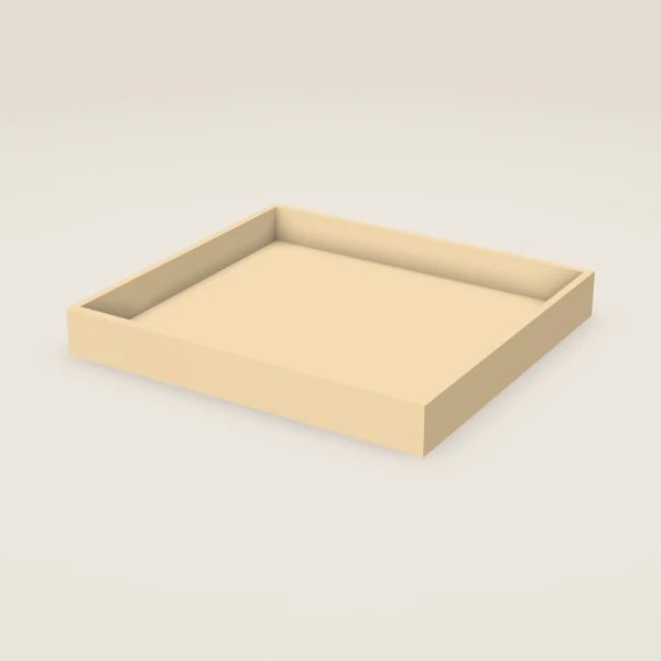 Roll-Out Tray for 27" Base (23" tray) — Vista White, 3D picture