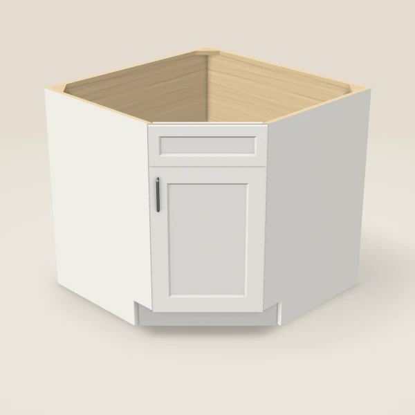 Diagonal Corner Sink Base — 36", 3D picture