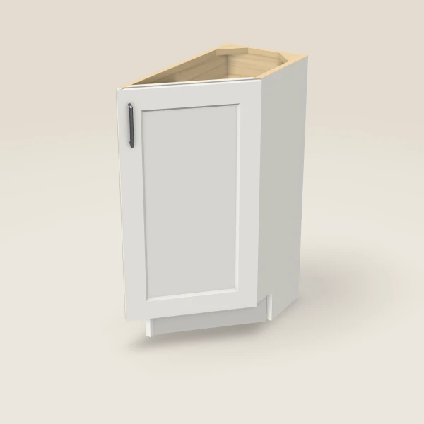 12" Base Transitional — Right, 3D picture