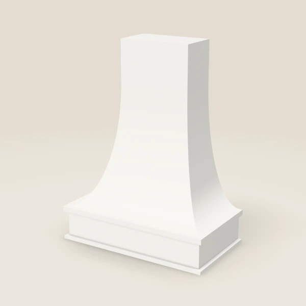 36" Euro Range Hood, 3D picture