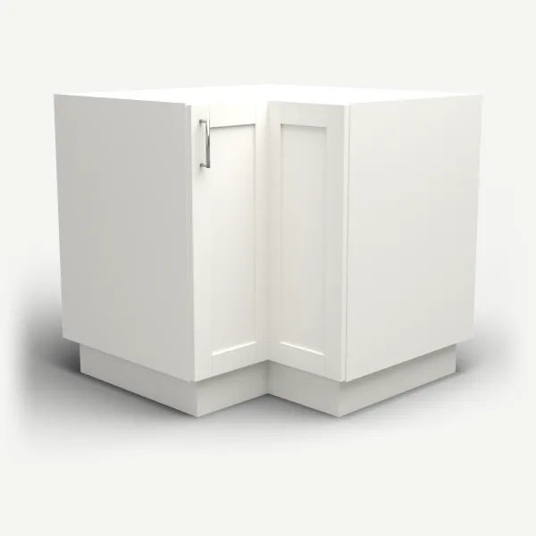 Easy Reach Corner Cabinet, Bi-Fold Door — 36", 3D picture