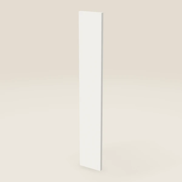 5½" Overlay Filler — 35¼" High — Vista White, 3D picture
