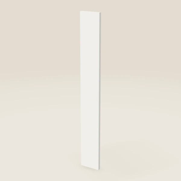 5½" Overlay Filler — 41¼" High — Vista White, 3D picture