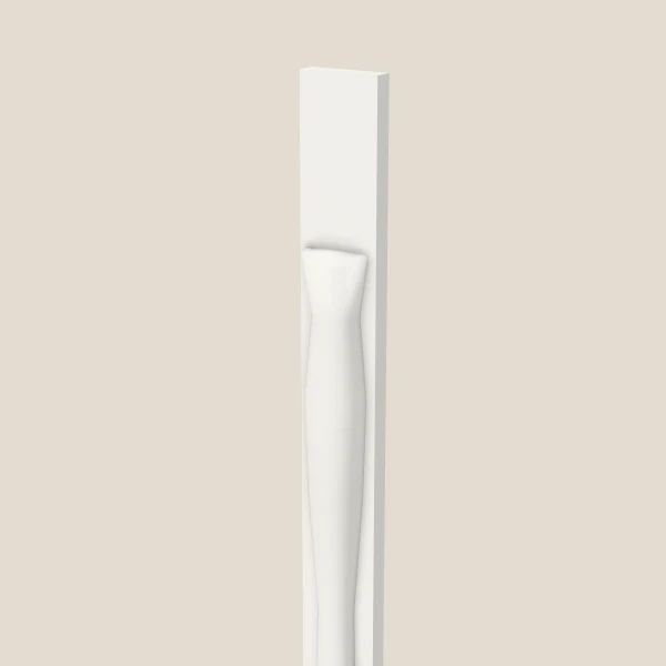 Half Leg POLE75-T384 — 84" High, 3D picture