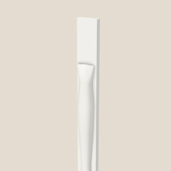 Half Leg POLE75-T390 — 90" High, 3D picture