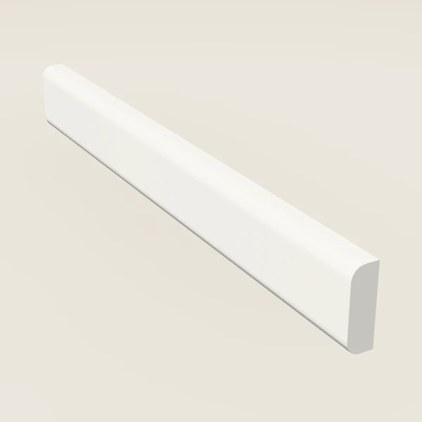 Moldura de ajuste boleada — 8', imagen en 3D