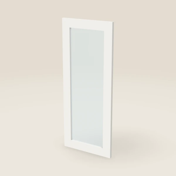 Puerta de vidrio para W1536 (14½" × 35-5/16"), imagen en 3D