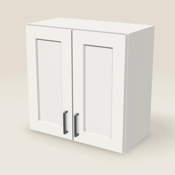 24" Wall Cabinet — 24" High, Double Door, 3D picture