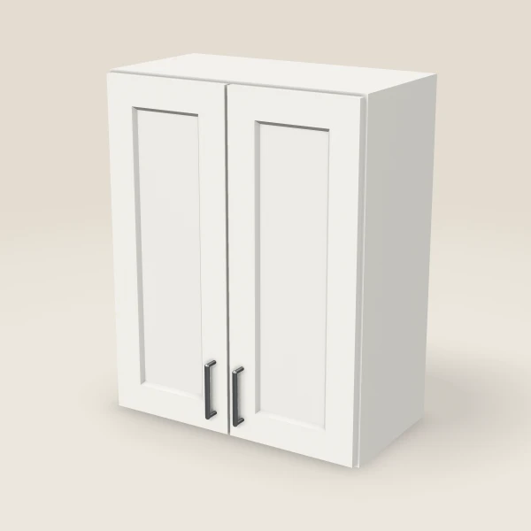 24" Wall Cabinet — 30" High, Double Door, 3D picture