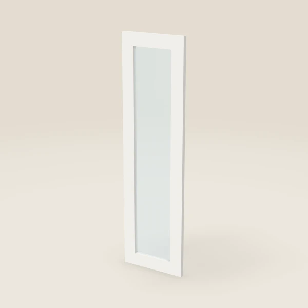 Puerta de vidrio para W2442B (11-11/16" × 41-5/16"), imagen en 3D