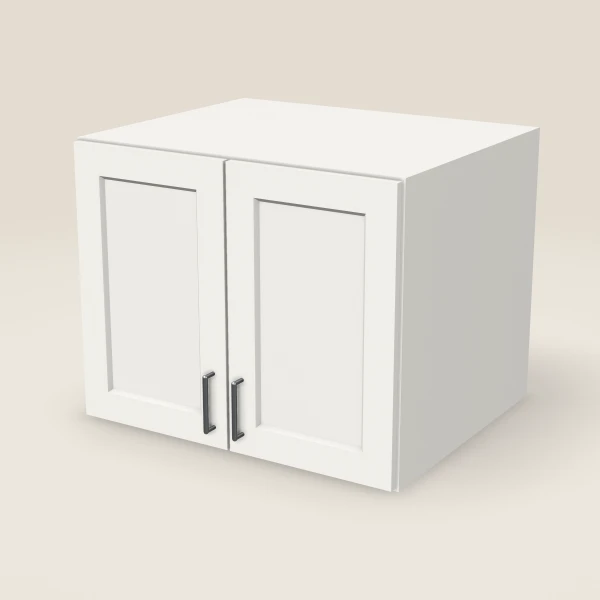 30" Wall Cabinet — 24" High, 24" Deep, Double Door, 3D picture
