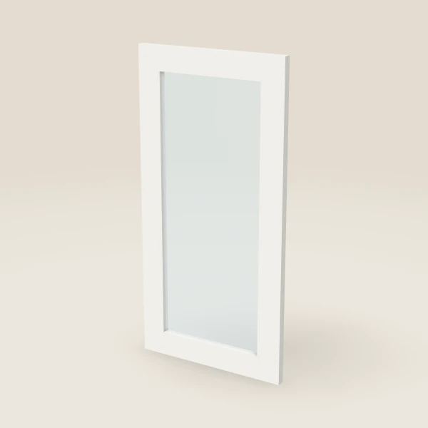 Puerta de vidrio para W3030B (14-11/16" × 29-5/16"), imagen en 3D