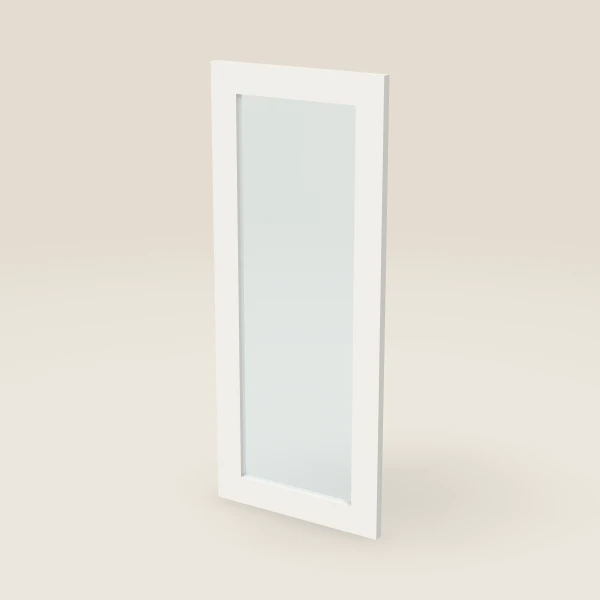 Puerta de vidrio para W3036B (14-11/16" × 35-5/16"), imagen en 3D