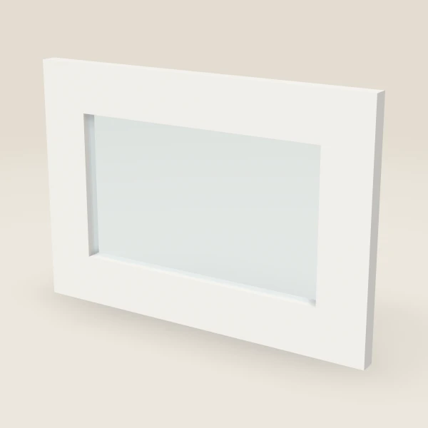 Puerta de vidrio para W3312B (16-5/16" × 11-5/16"), imagen en 3D