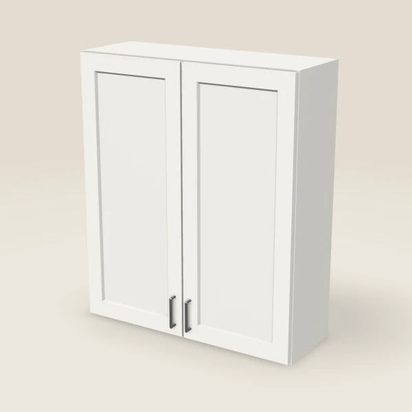 36" Wall Cabinet — 42" High, Double Door, 3D picture