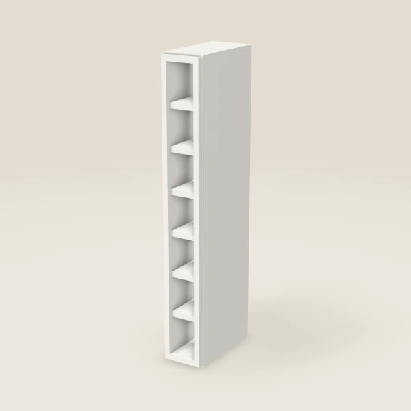 6" Wall Cube — 42" High, 7 Cubes, 3D picture