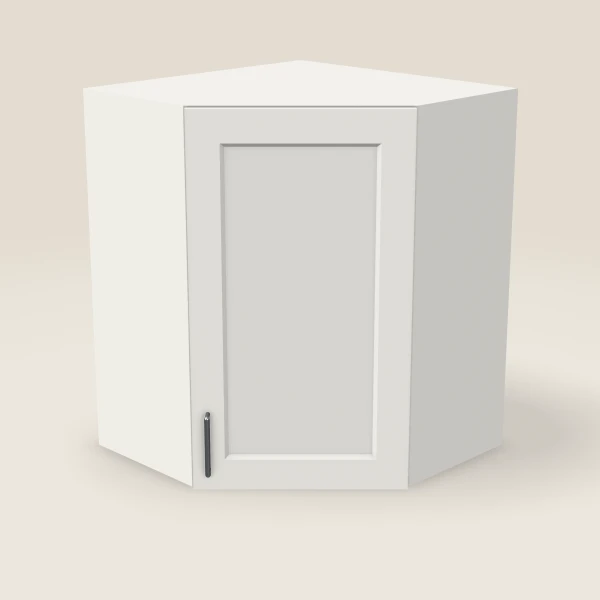 24" Wall Diagonal Corner — 30" High, 3D picture
