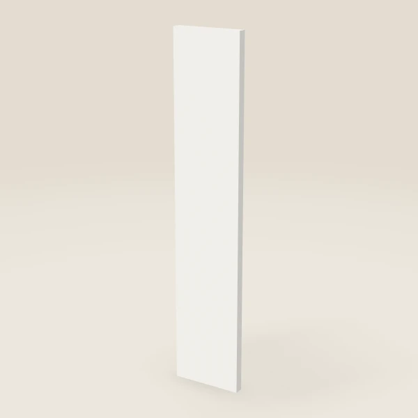 6" Wall Filler — 30" High — Vista White, 3D picture