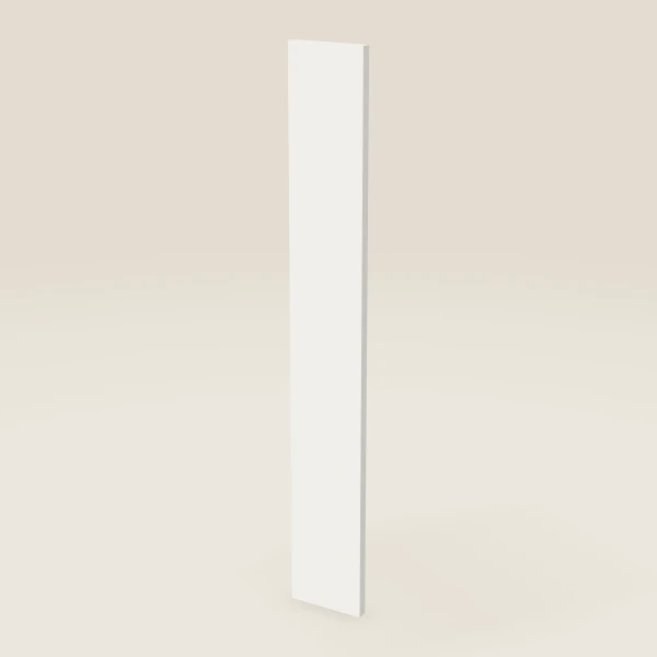 6" Wall Filler — 42" High — Vista White, 3D picture