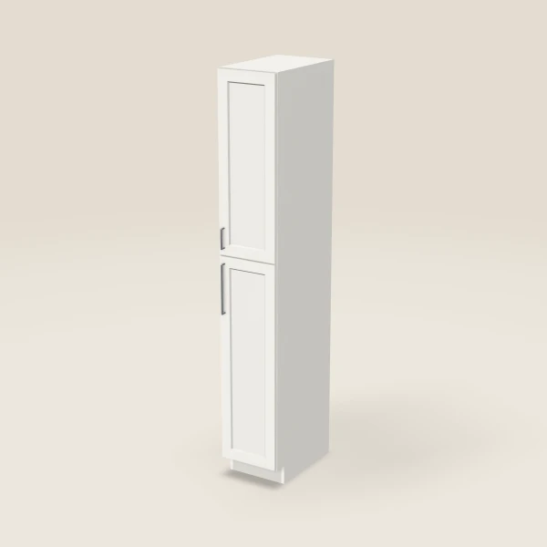 15" Wall Pantry — 96" High, 3D picture
